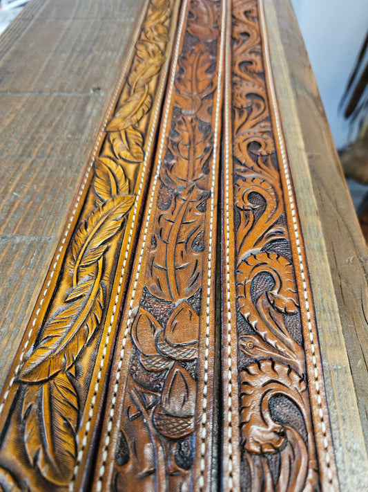 CUSTOM Western Leather Belt
