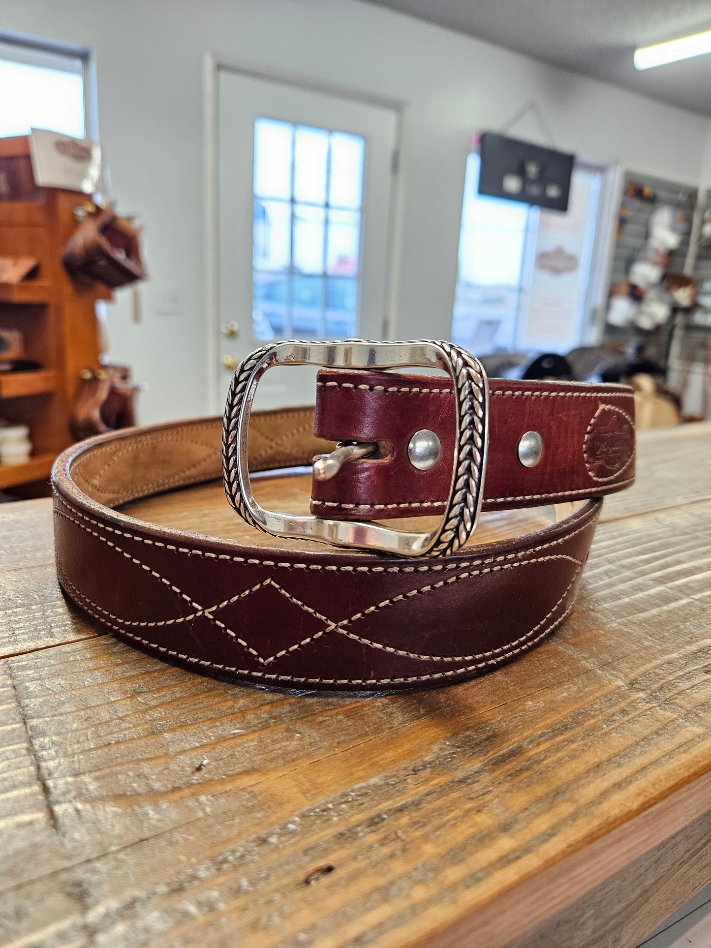 CUSTOM Leather Gunslinger Belt