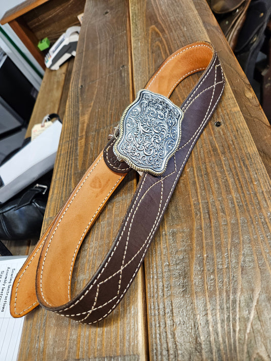 CUSTOM Leather Gunslinger Belt