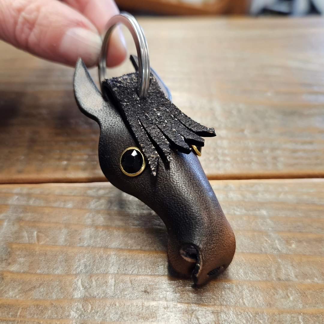Horse Head Keychains