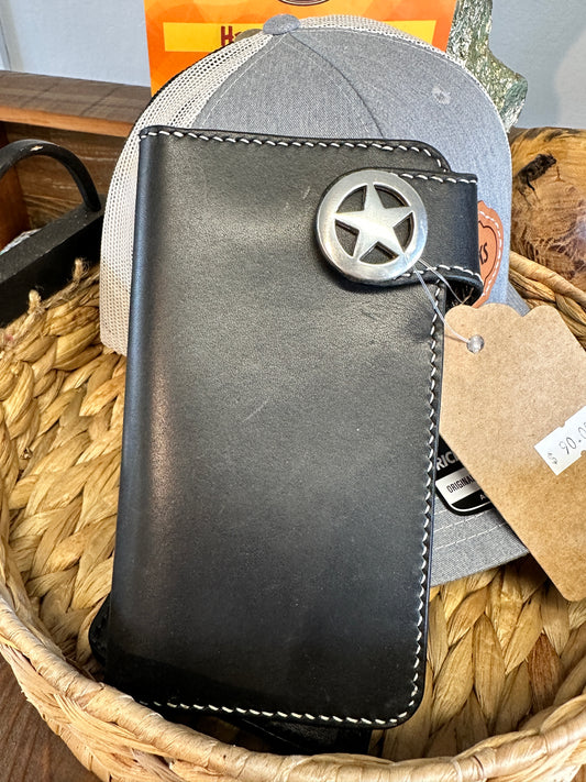 Biker Wallet - Black