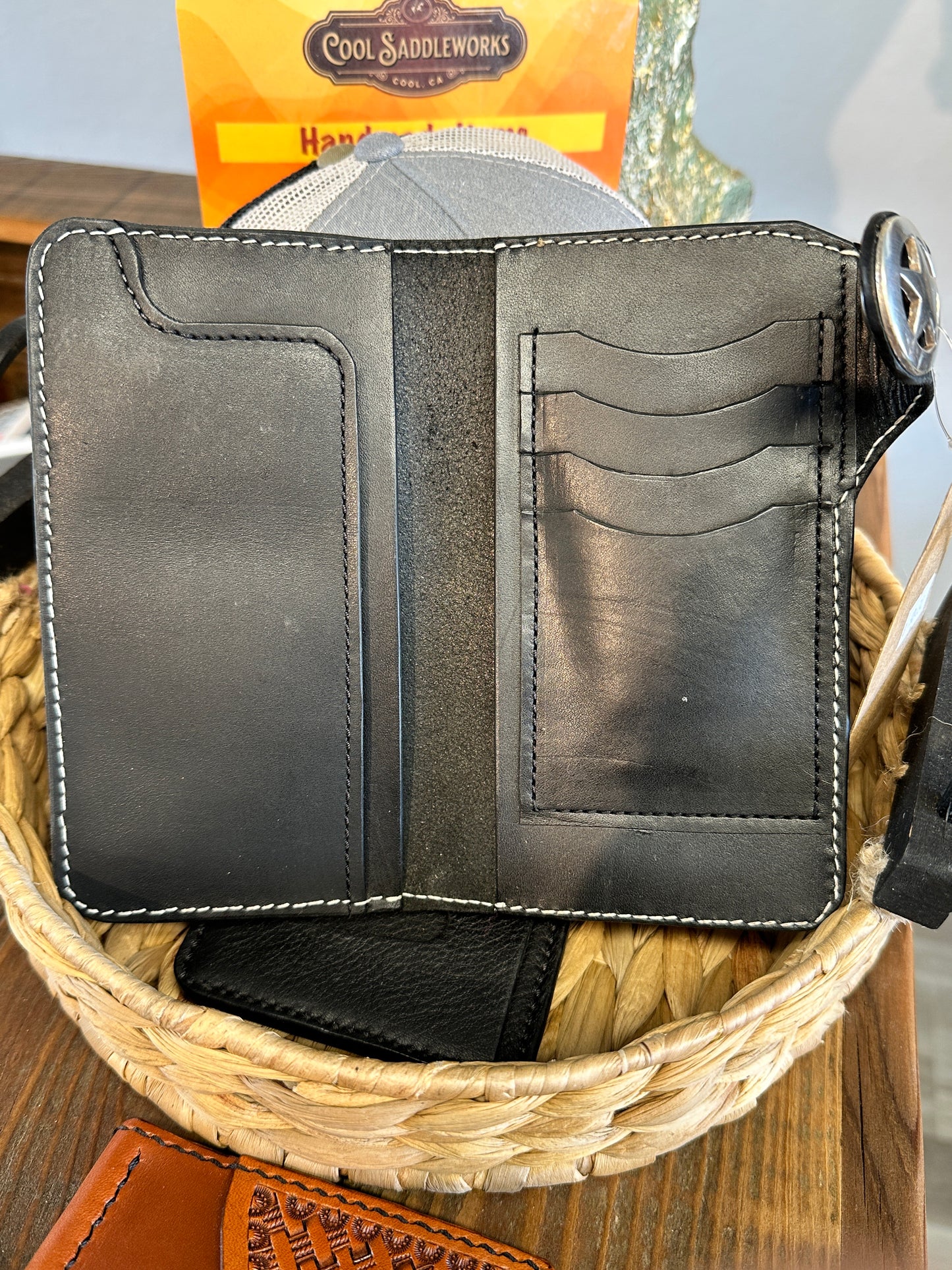 Biker Wallet - Black