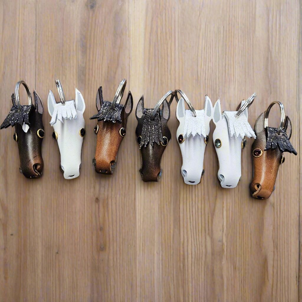 Horse Head Keychains