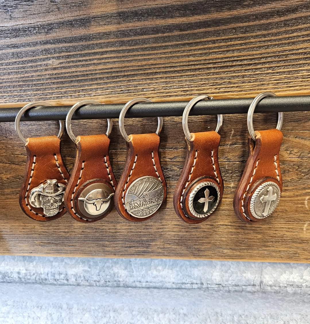 Concho Keychain