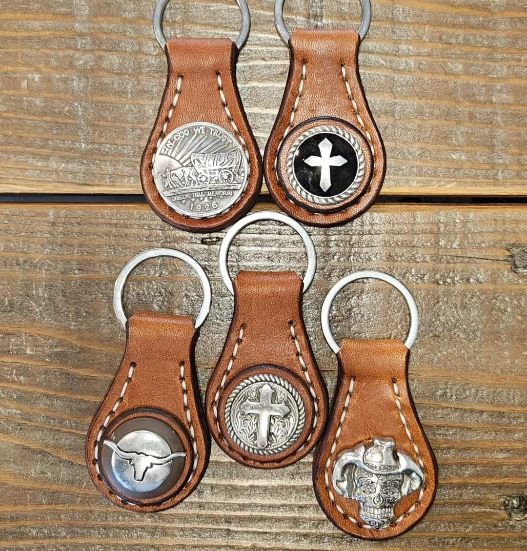 Concho Keychain